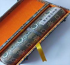 长泰书画装裱案例